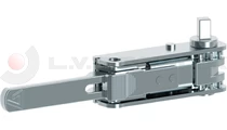 Curtain tensioner squared left