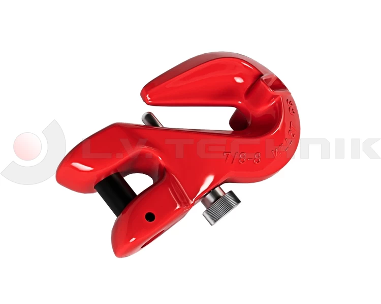 G80 clavis grab hook 8mm with cotter pin