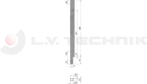 K 20 Kinnegrip pillar