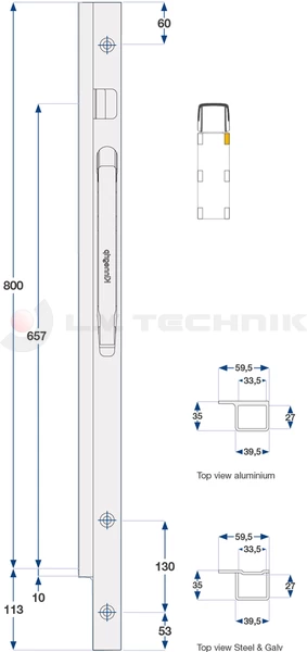 K 20 Kinnegrip pillar
