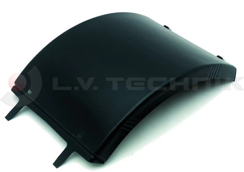 Rear mudguard 1st series (black) Renault/Mercedes