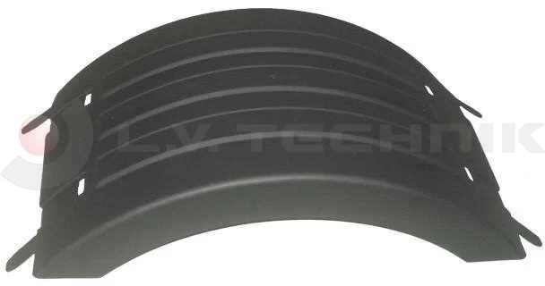 Rear upper mudguard (black) Volvo/Renault 2008