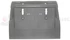 Rear mudguard rear part (black) Volvo FHv3