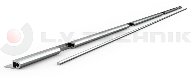 Aluminium hinge kit 2600-2700mm