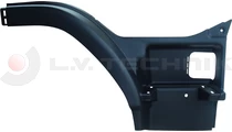 Footstep mudguard (grey) Volvo FMv2 right