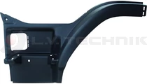 Footstep mudguard (grey) Volvo FMv2 left