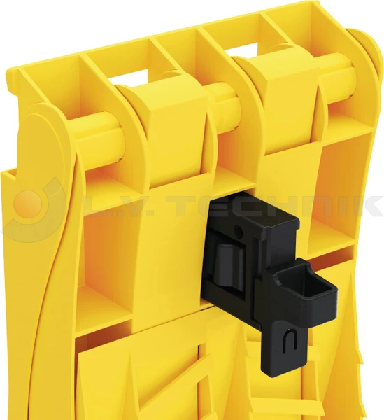 Plastic E36 wheel chock holder simple