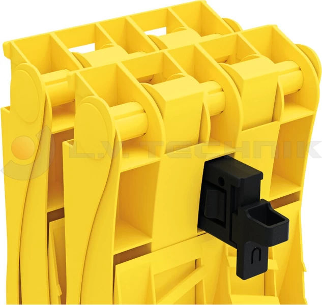 Plastic E36 wheel chock holder double