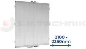 Aluminium door 2000-2100mm