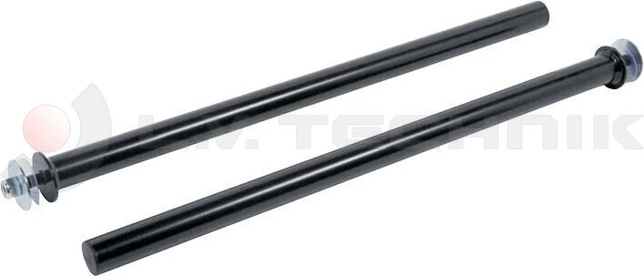Sárvédő-tartó cső 42/800 mm fekete 1 csavaros egyenes Domar