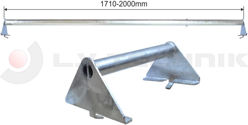 Wheel clamp for trailer L1710-2000