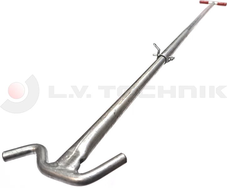 Ponyva lehúzó rúd 2400mm (T nyelű) pásztorbot