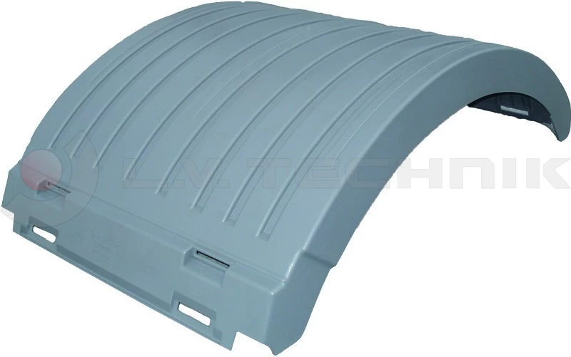 Rear mudguard (grey) high cab 3rd series Mercedes MP2