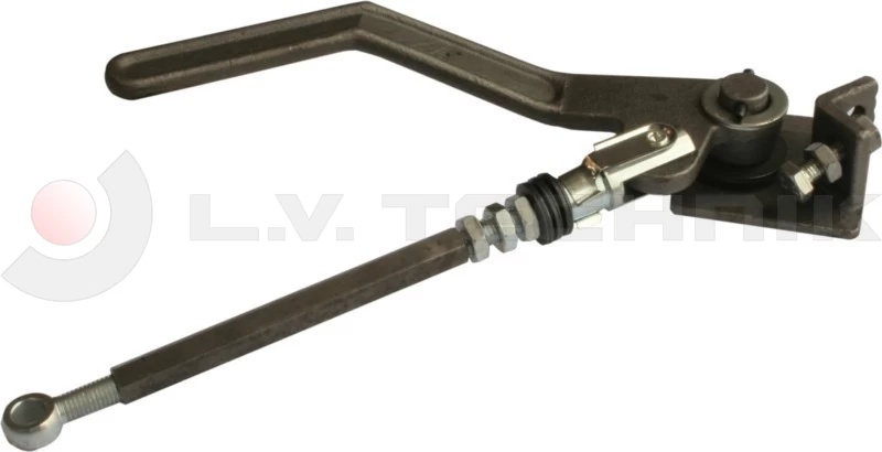 Over-center tipper lock 300mm left