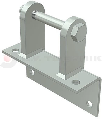 Rear door bracket for 4 holes hinge