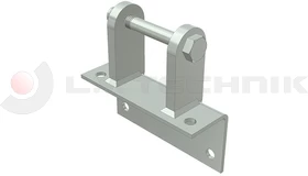 Rear door bracket for 4 holes hinge